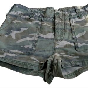 Free people camoflage short